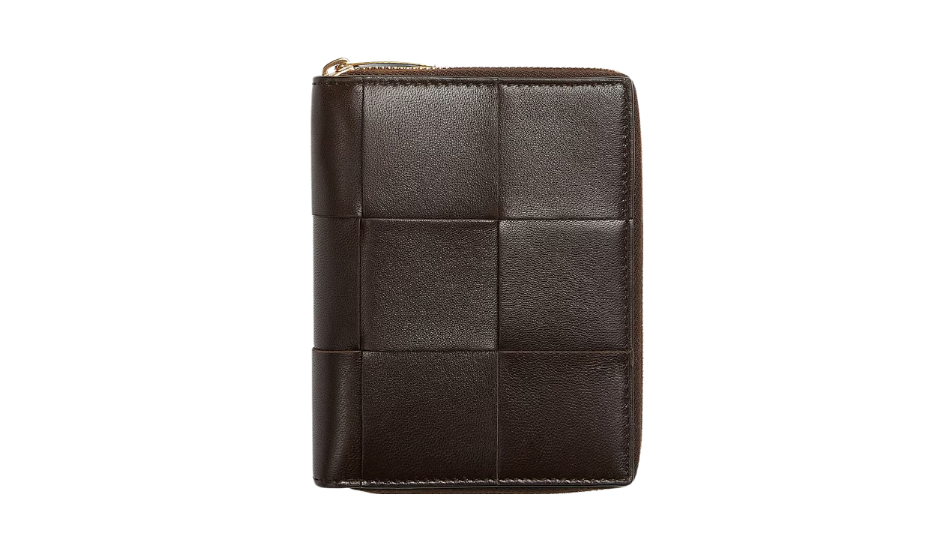 Compact Cassette Zip Around Wallet