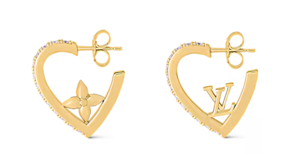 My LV Love Earrings