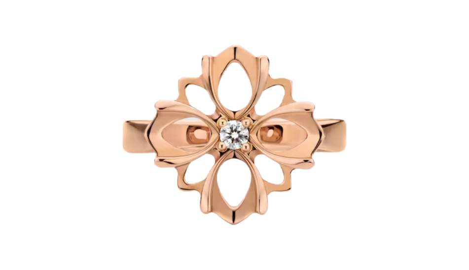 Gucci Flora 18k diamond ring