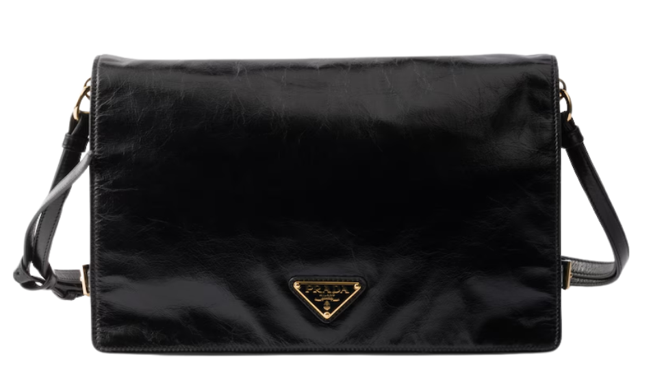 Medium leather shoulder bag