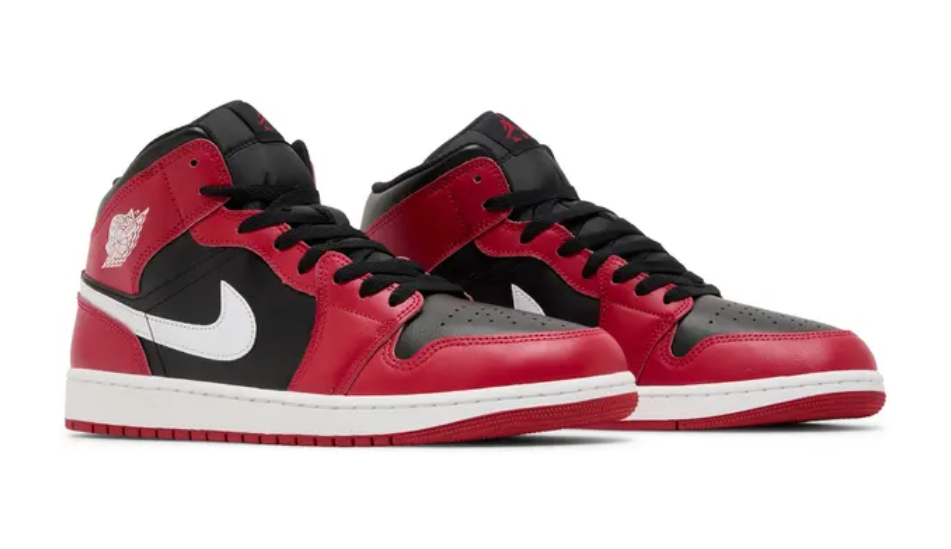 Air Jordan 1 Mid 'Gym Red Black White'