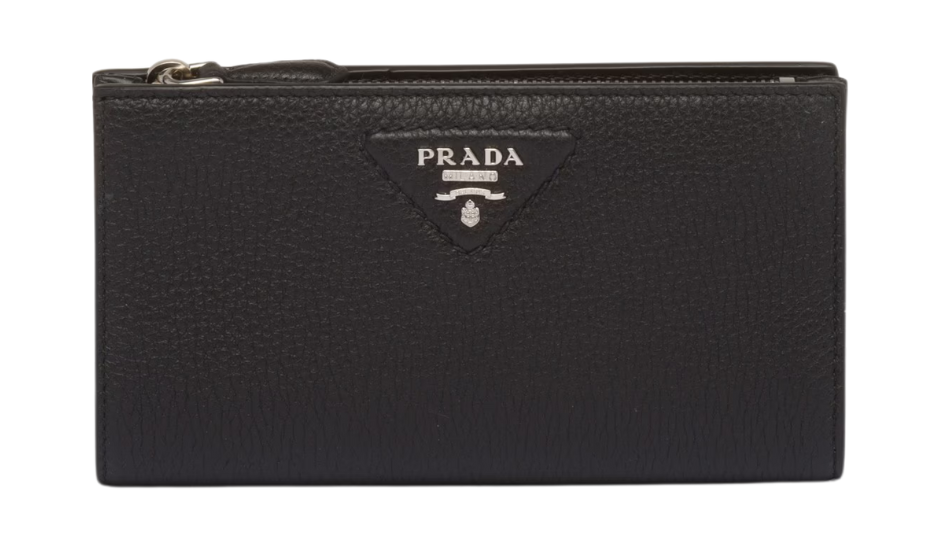 Black Large leather wallet