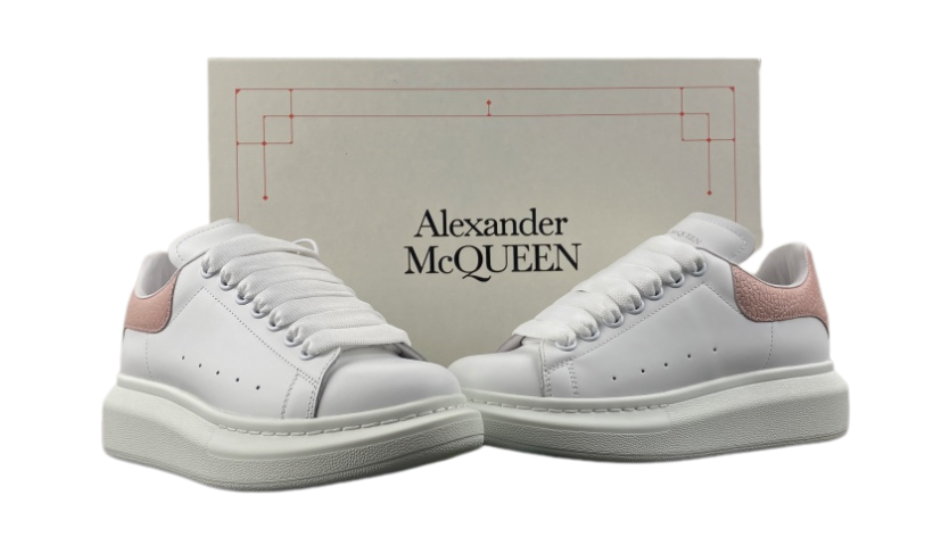 Alexander McQueen white lotus root pink
