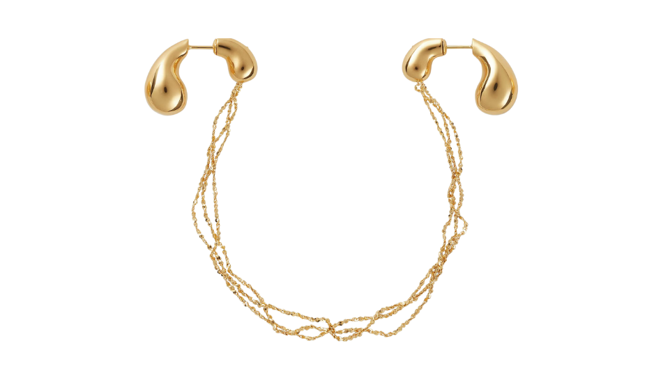 Mini Drop Chain Earrings