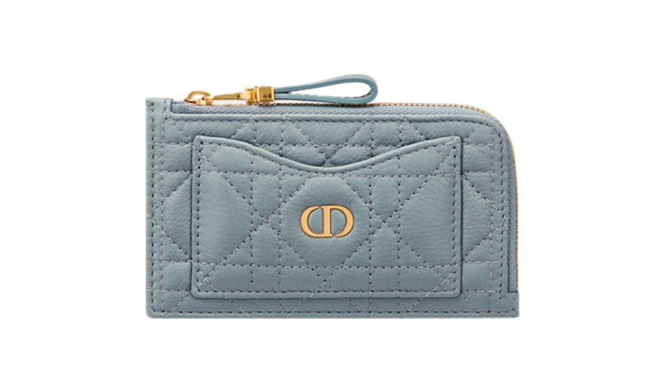 Dior Caro Cosmos Zipped Card Holder