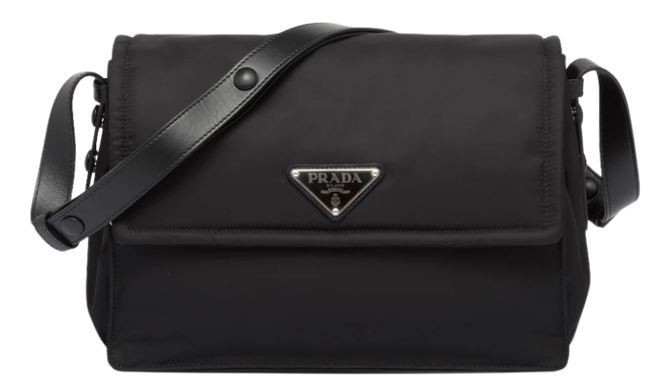 Medium padded Re-Nylon shoulder bag