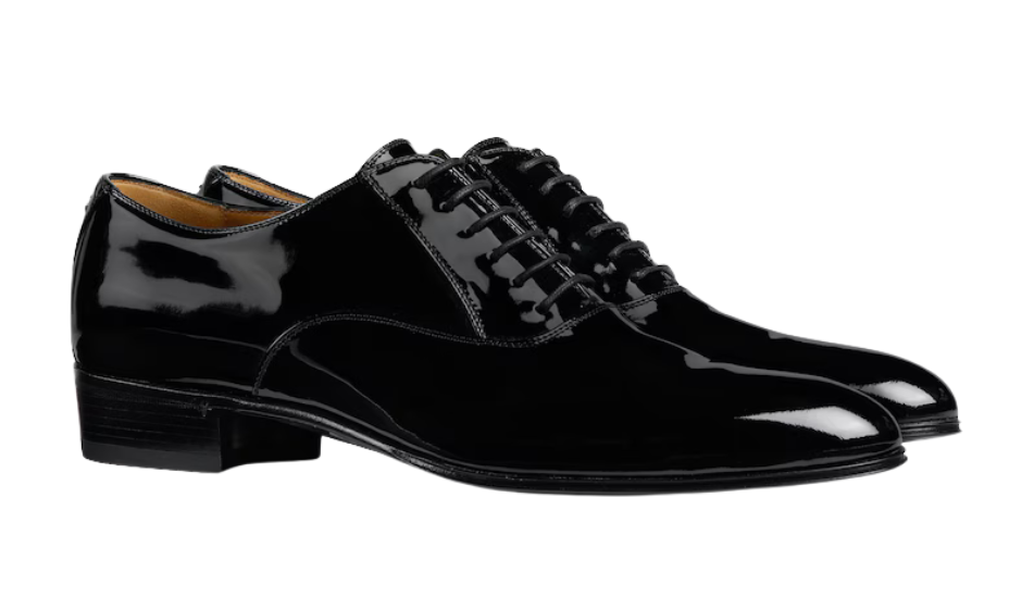 Men's lace-up shoe with Double G