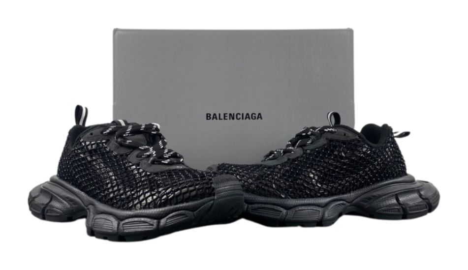 Balenciaga diamond version co-branded Phantom Sneaker, All Black