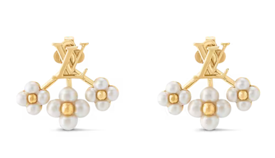 LV Floragram Earrings