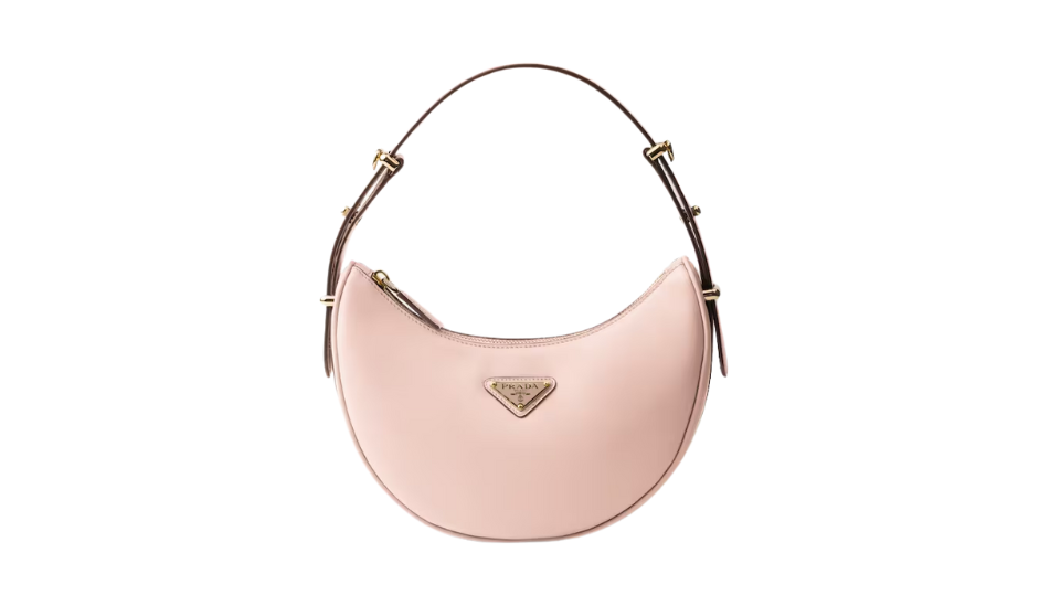 Prada Arqué small leather shoulder bag