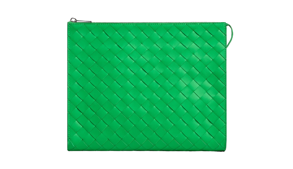 Intrecciato Standing Pouch