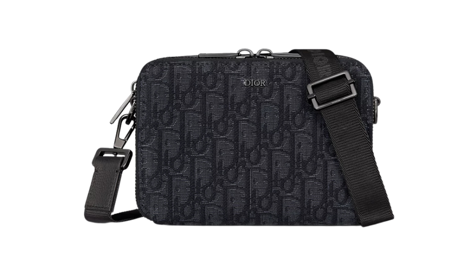 Zipped Pouch with Strap