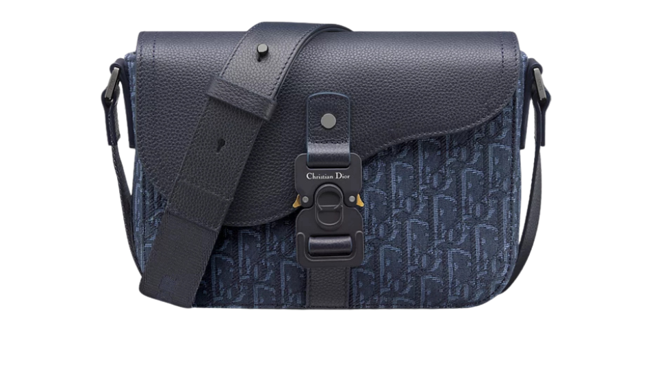 Small Saddle Messenger Bag with Flap