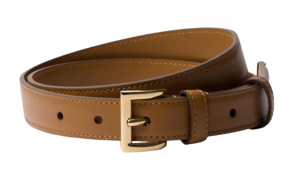 Leather belt