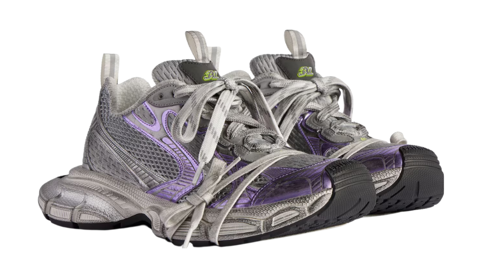 Women's 3xl Sneaker in Grey/purple/white