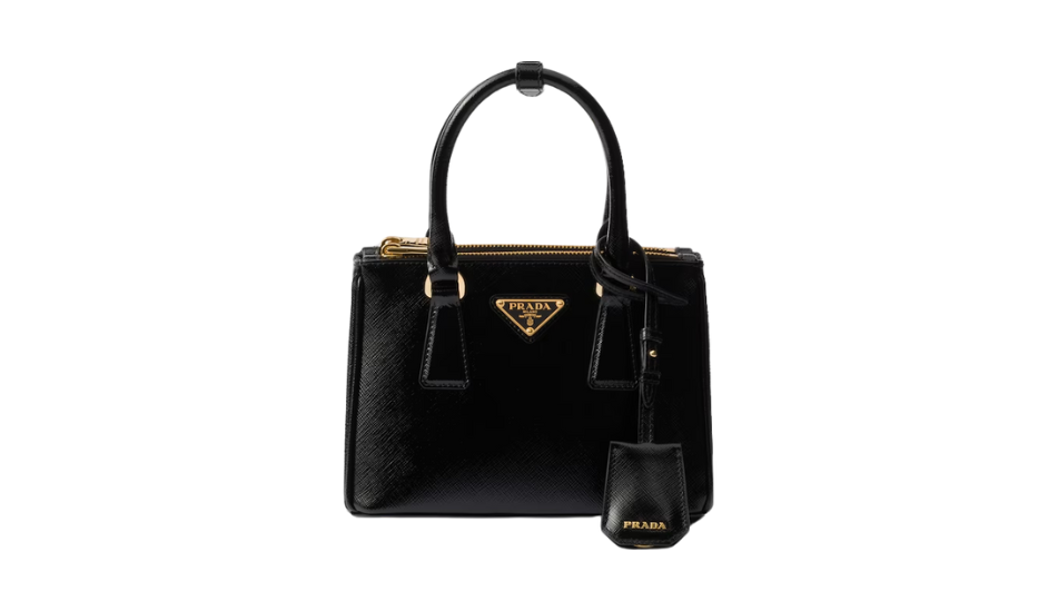 Prada Galleria patent Saffiano mini-bag
