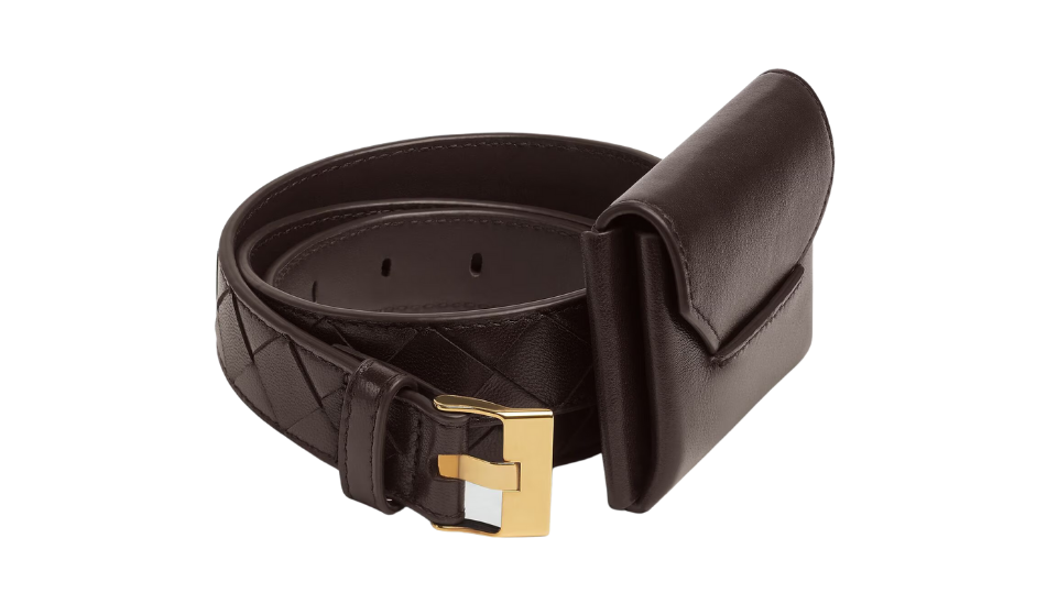 Intrecciato Watch Pocket Belt