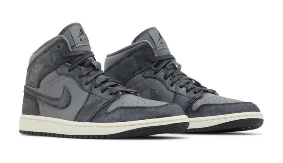 Wmns Air Jordan 1 Mid 'Distressed Smoke Grey'