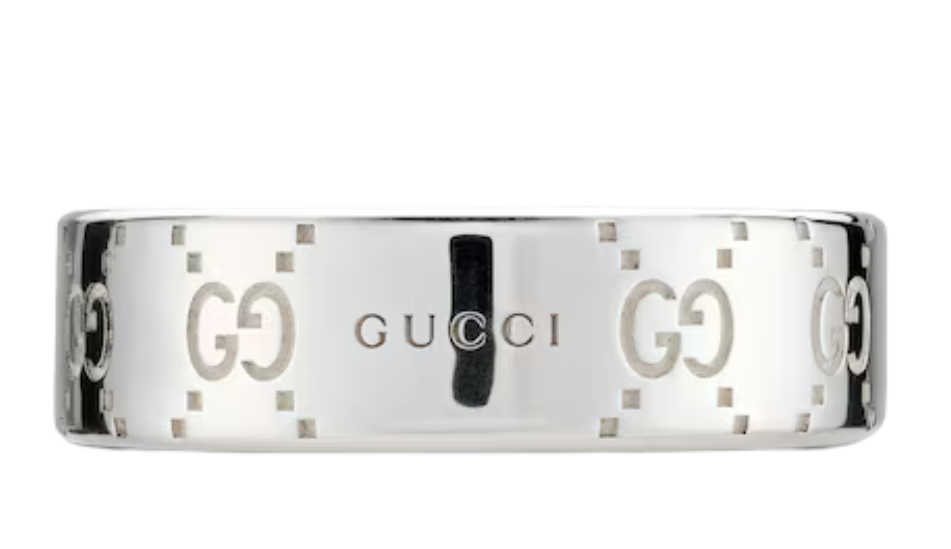 Gucci Signature GG wide ring