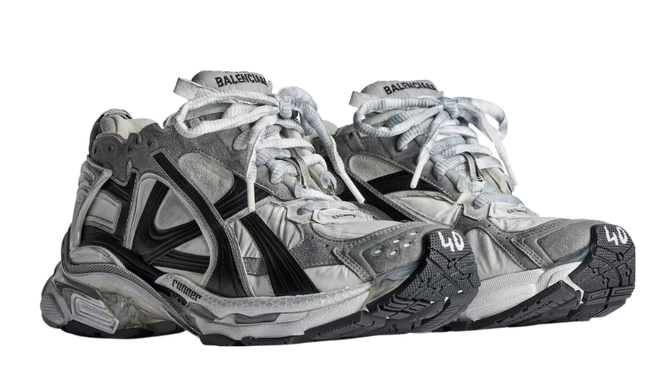 Women's Runner Sneaker in Grey