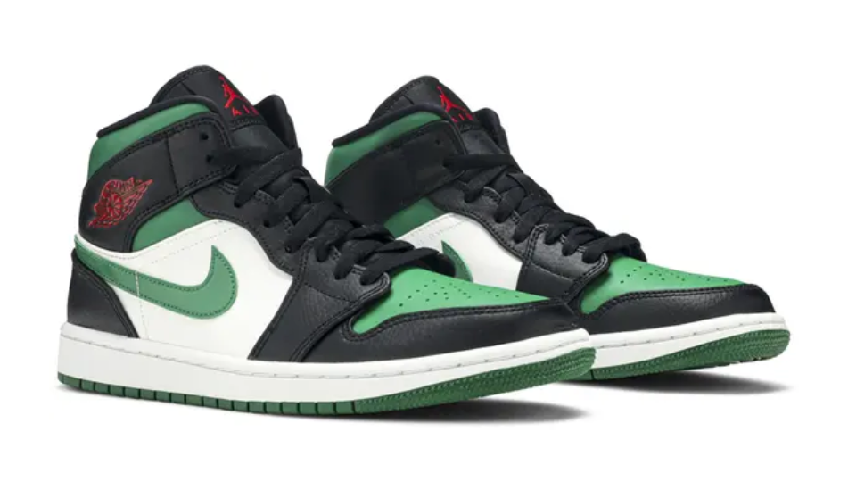 Air Jordan 1 Mid 'Pine Green'