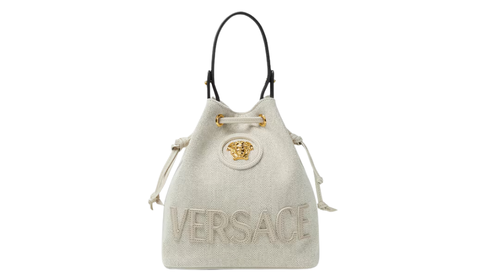 La Medusa Canvas Bucket Bag