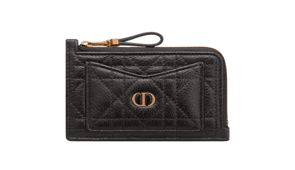 Dior Caro Cosmos Zipped Card Holder