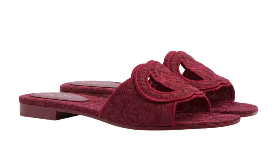 Women's Interlocking G slide sandal
