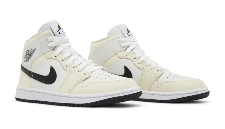 Wmns Air Jordan 1 Mid 'Coconut Milk'