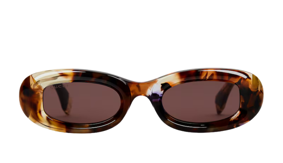 Oval frame sunglasses