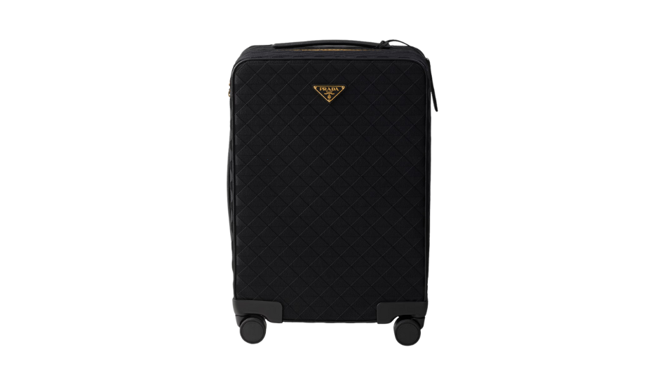 Embroidered fabric trolley