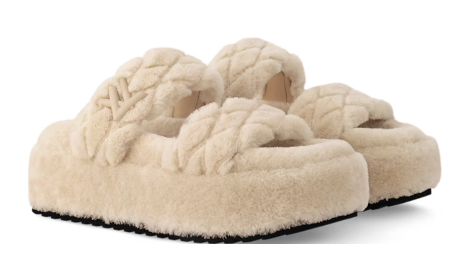 LV Sunset Platform Comfort Mule