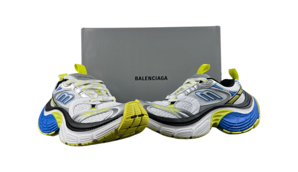 Balenciaga 12th generation  911 Silver fluorescent green