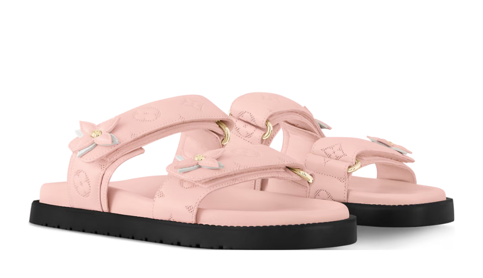 LV Sunset Flat Comfort Mule