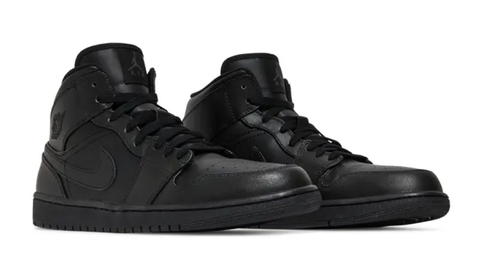 Air Jordan 1 Mid 2013 'Triple Black'