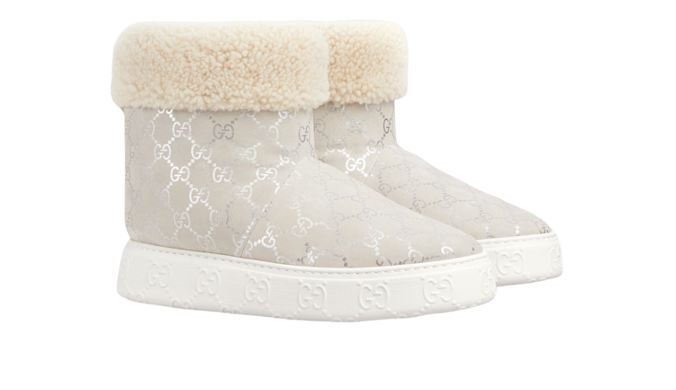 Women's boot with merinos trim