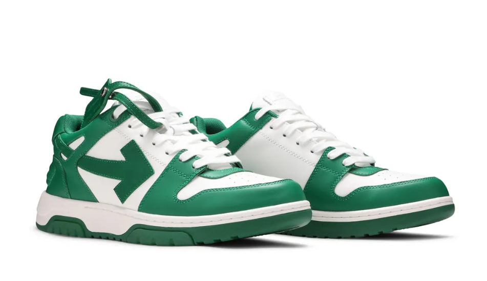 Off-White Out of Office Low 'White Green'