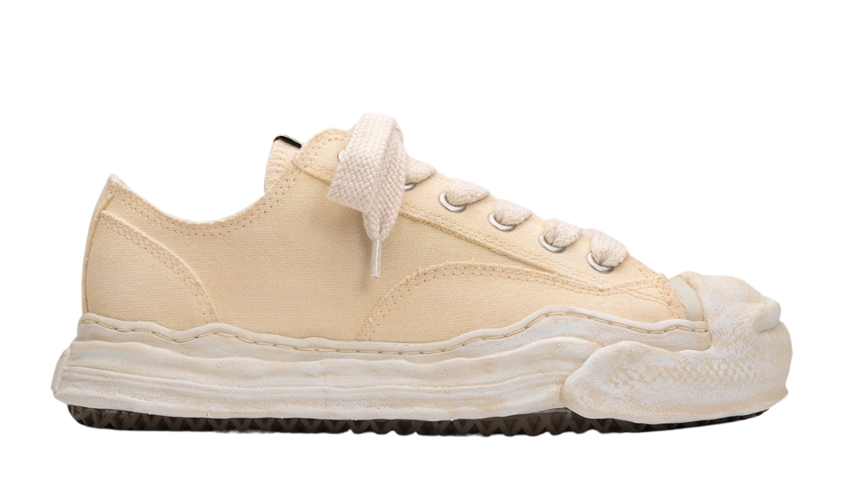 "HANK" OG Sole Garment Dyed Canvas Low-top Sneaker