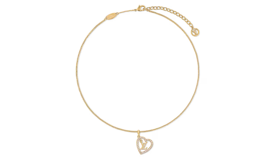 My LV Heart Necklace