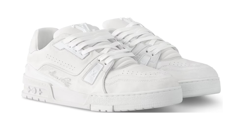 LV Trainer Distressed Sneaker