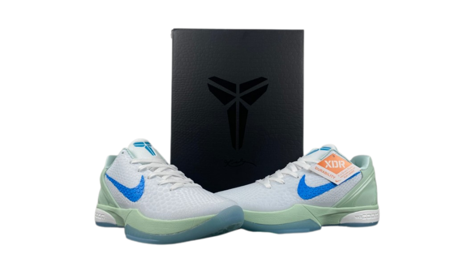Nike Zoom Kobe 6 White Light Blue