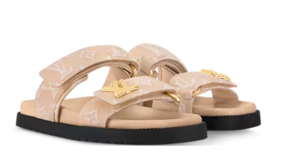 LV Sunset Flat Comfort Mule