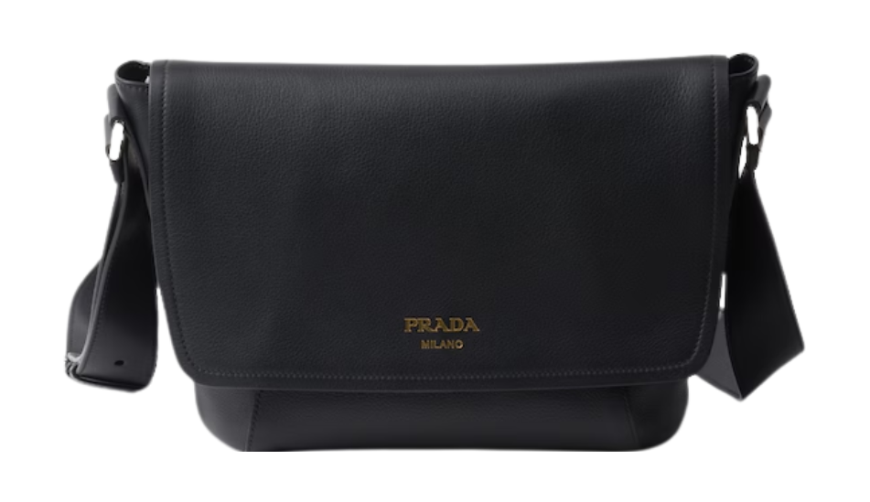 Medium leather shoulder bag