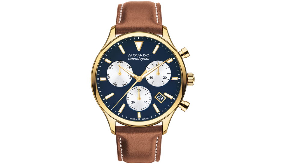 43mm Movado Heritage Calendoplan