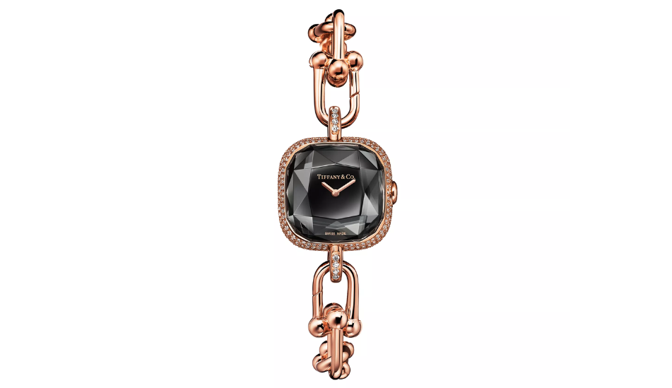 Tiffany HardWear Watch with Pavé Diamonds