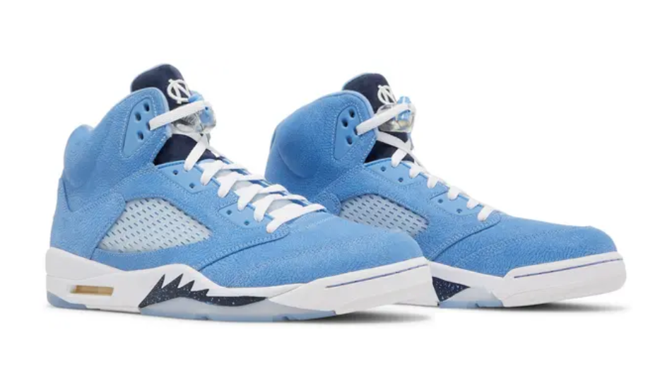 Air Jordan 5 Retro 'NCAA Pack - UNC' Sample