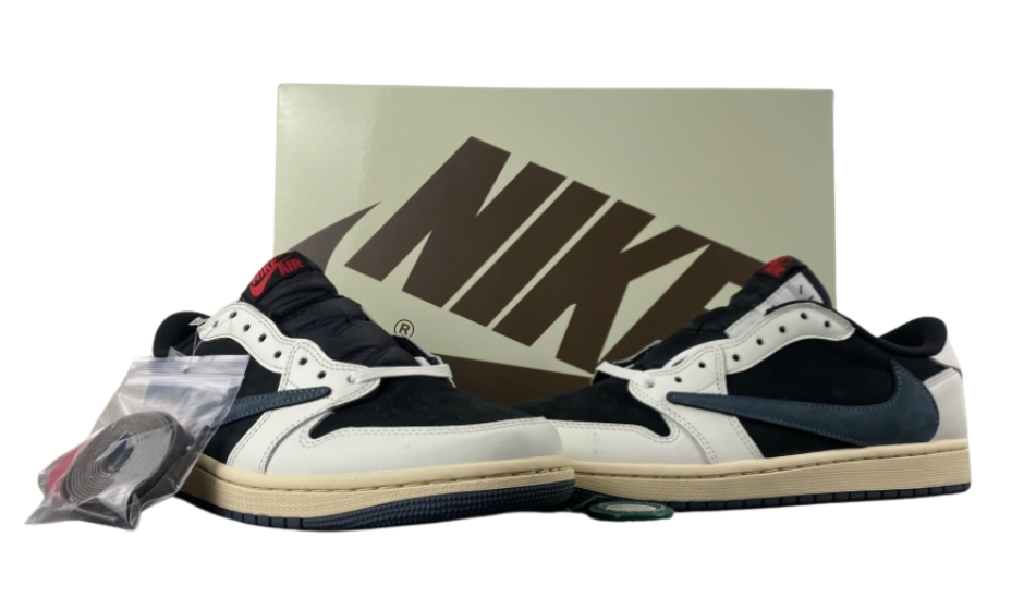 Travis Scott x Air Jordan 1 Low Top Black