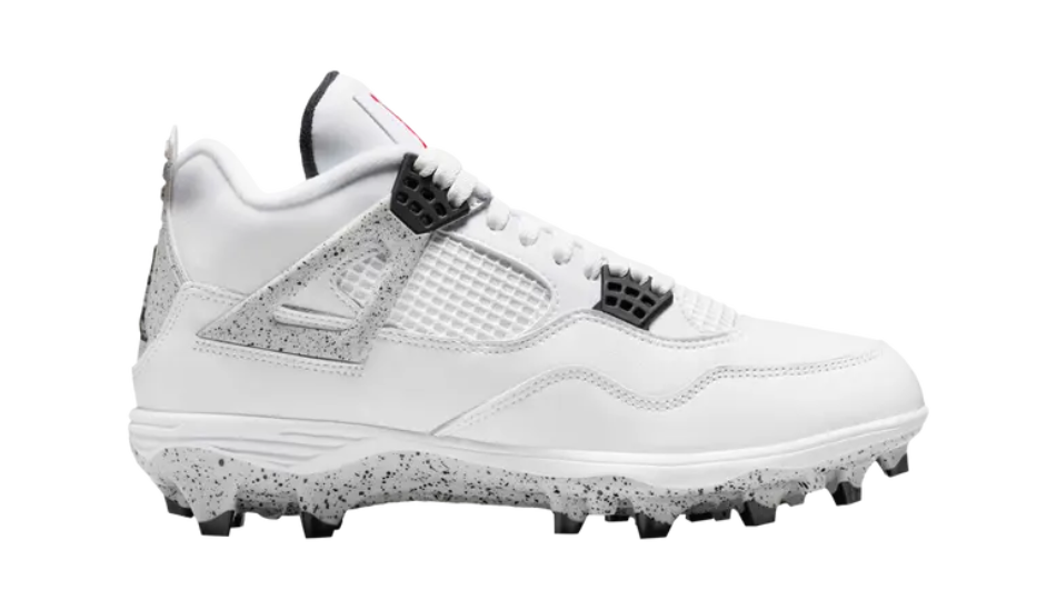 Air Jordan 4 Retro  Cleat 'White Cement'