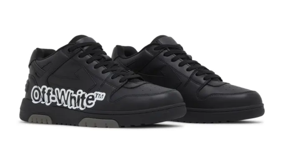Off-White Out of Office Low 'Logo Print - Black'