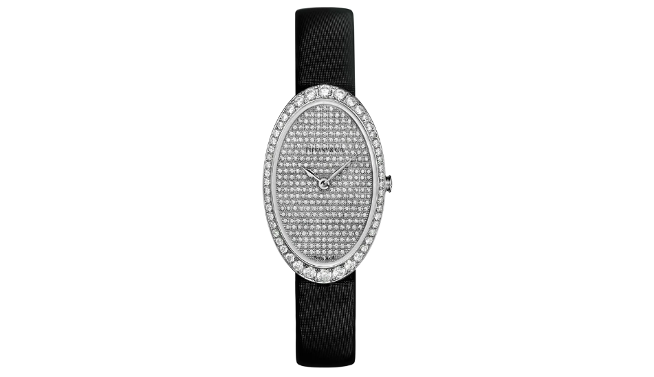 Tiffany Cocktail 2-Hand Pavé 21 x 34 mm Watch